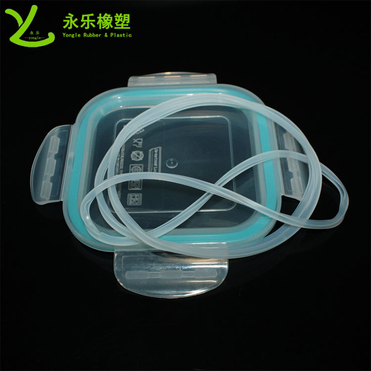 保鮮盒硅膠密封圈，日字形粘接硅膠圈，飯盒硅膠密封圈