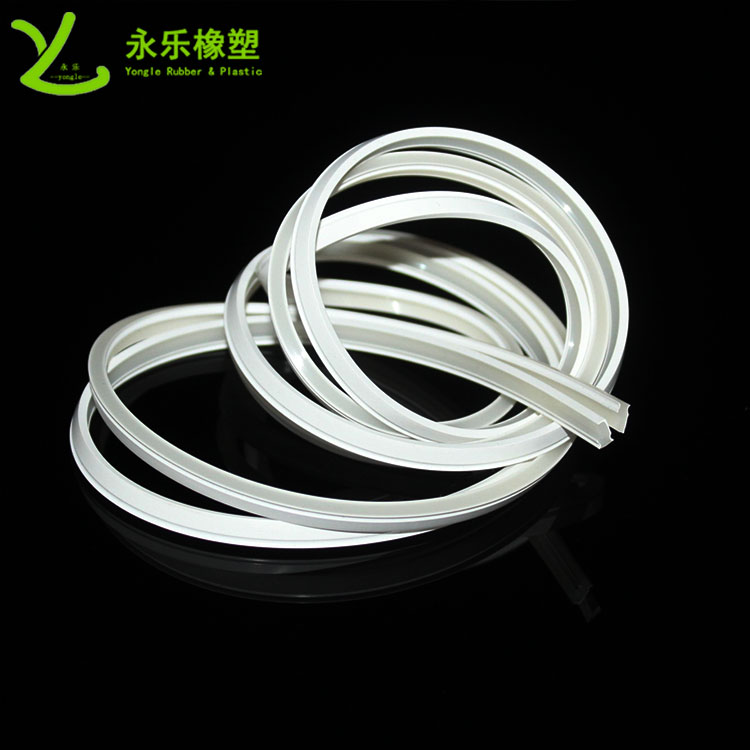擠出雙色硅膠產(chǎn)品，防水硅膠燈條，耐高溫硅膠燈條