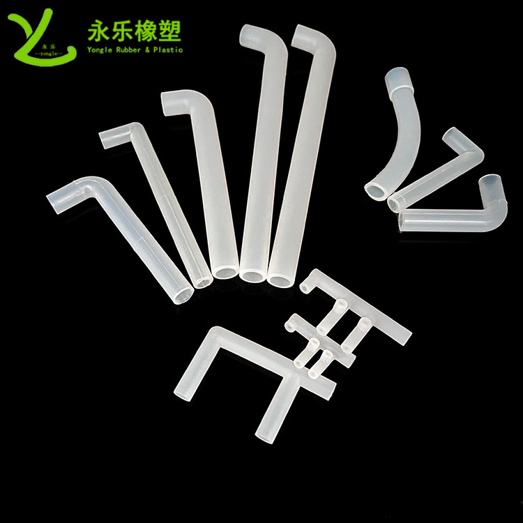 醫(yī)用硅膠彎管，模壓硅膠彎管，血氧儀硅膠彎管