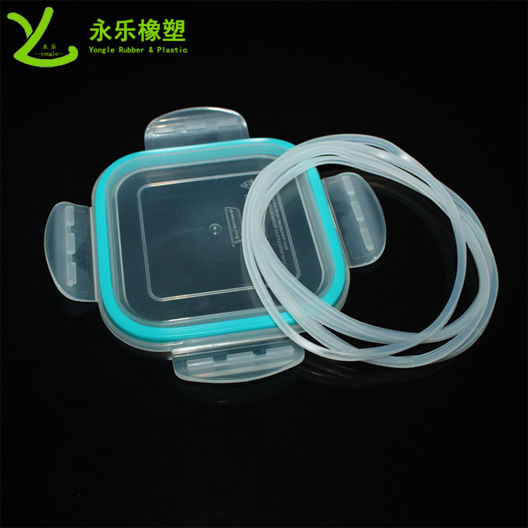 保鮮盒硅膠密封圈，日字形粘接硅膠圈，飯盒硅膠密封圈
